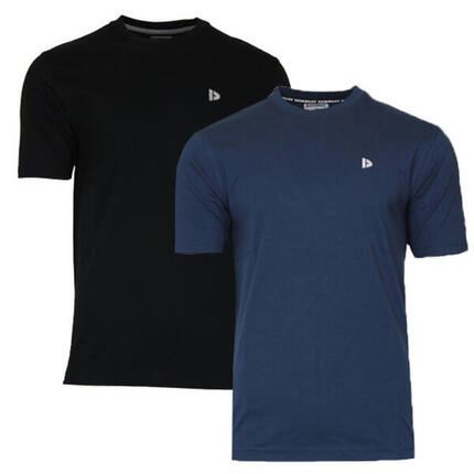 Lot de 2 t-shirts homme Vince, col rond, 100 % coton