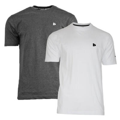 2-pack heren t-shirt vince ronde hals 100% katoen