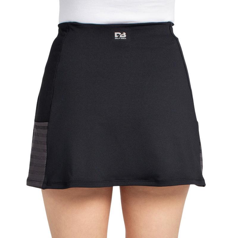 Falda Bullpadel Delfi Brea Diya Azabache 4/5