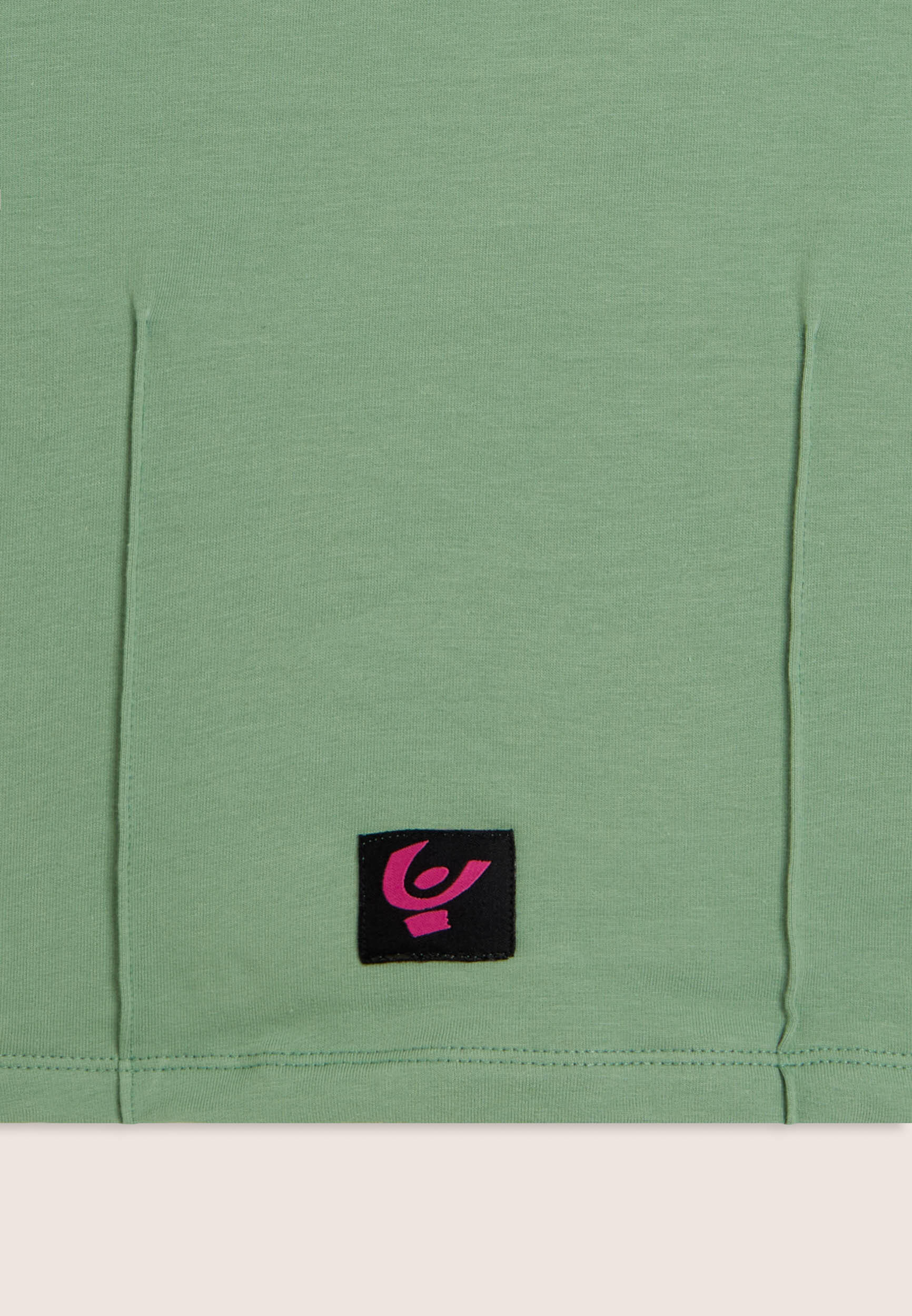 Felpa Junior cropped regular fit in cotone elasticizzato 3/3