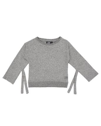 Sweat fille Dream avec lacets sur les manches