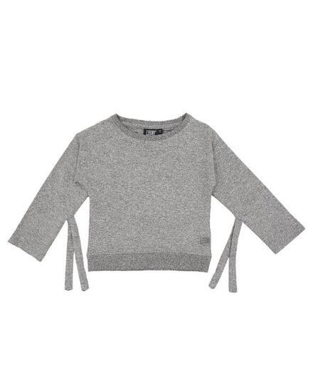 Sweat fille Dream avec lacets sur les manches