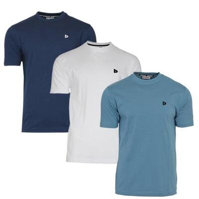 3-pack heren t-shirt vince ronde hals 100% katoen