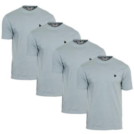 Lot de 4 t-shirts homme Vince, col rond, 100 % coton