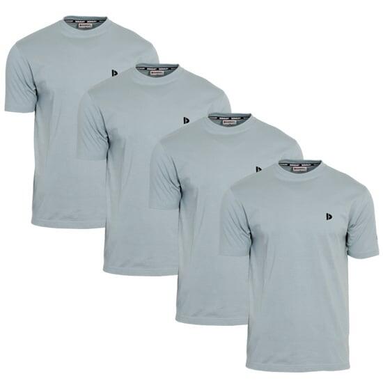 Lot de 4 t-shirts homme Vince, col rond, 100 % coton