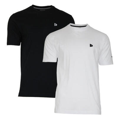 2-pack heren t-shirt vince ronde hals 100% katoen