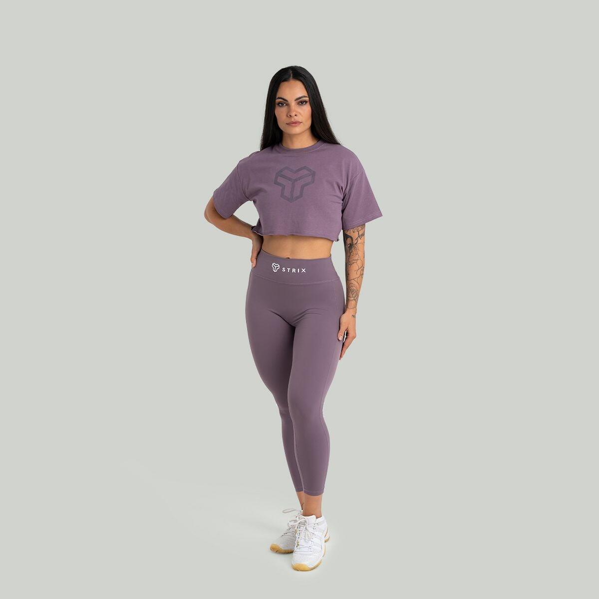 Donna crop top traspirante Dusk 4/5