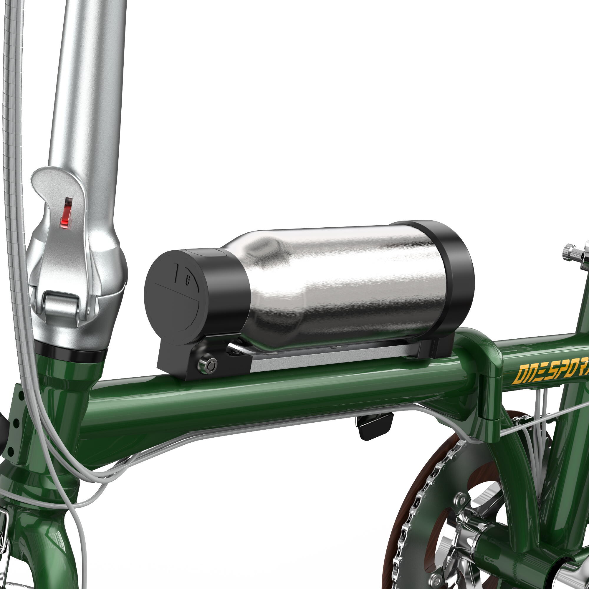 Bicicleta elétrica dobrável e leve OneSport OT02 Pro com sensor de binário 5/7