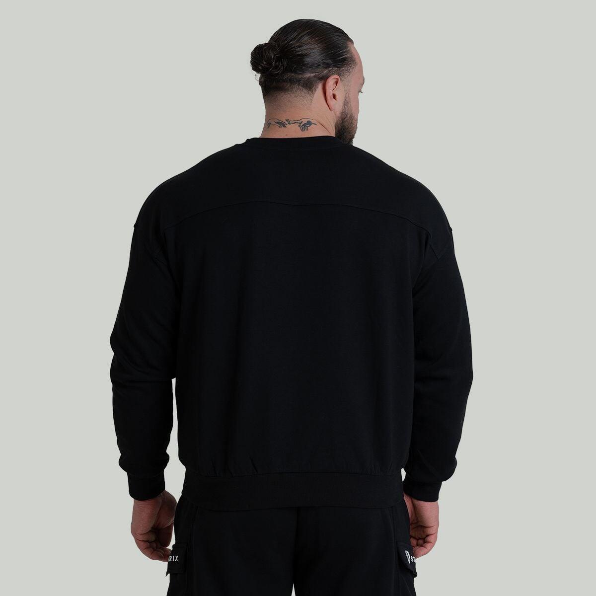 Uomo felpa oversize Black ZOA 3/6