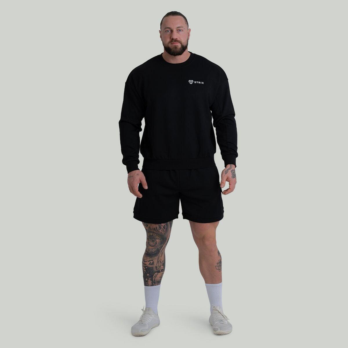 Uomo felpa oversize Black ZOA 5/6