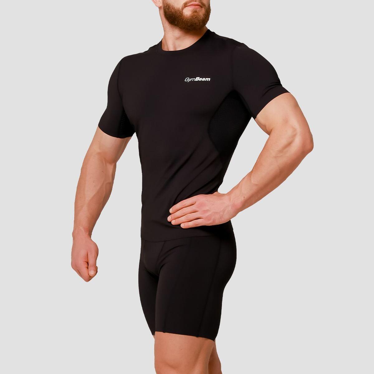 Uomo palestra pantaloncini 235 GSM neri 4/7
