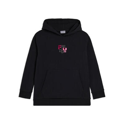 Felpa Junior oversize con cappuccio e grafica FREDDY