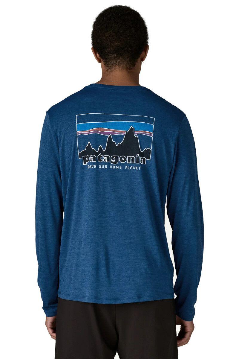 Koszulka turystyczna Long - Sleeved Capilene Cool Daily Shirt '73 Skyline 4/4