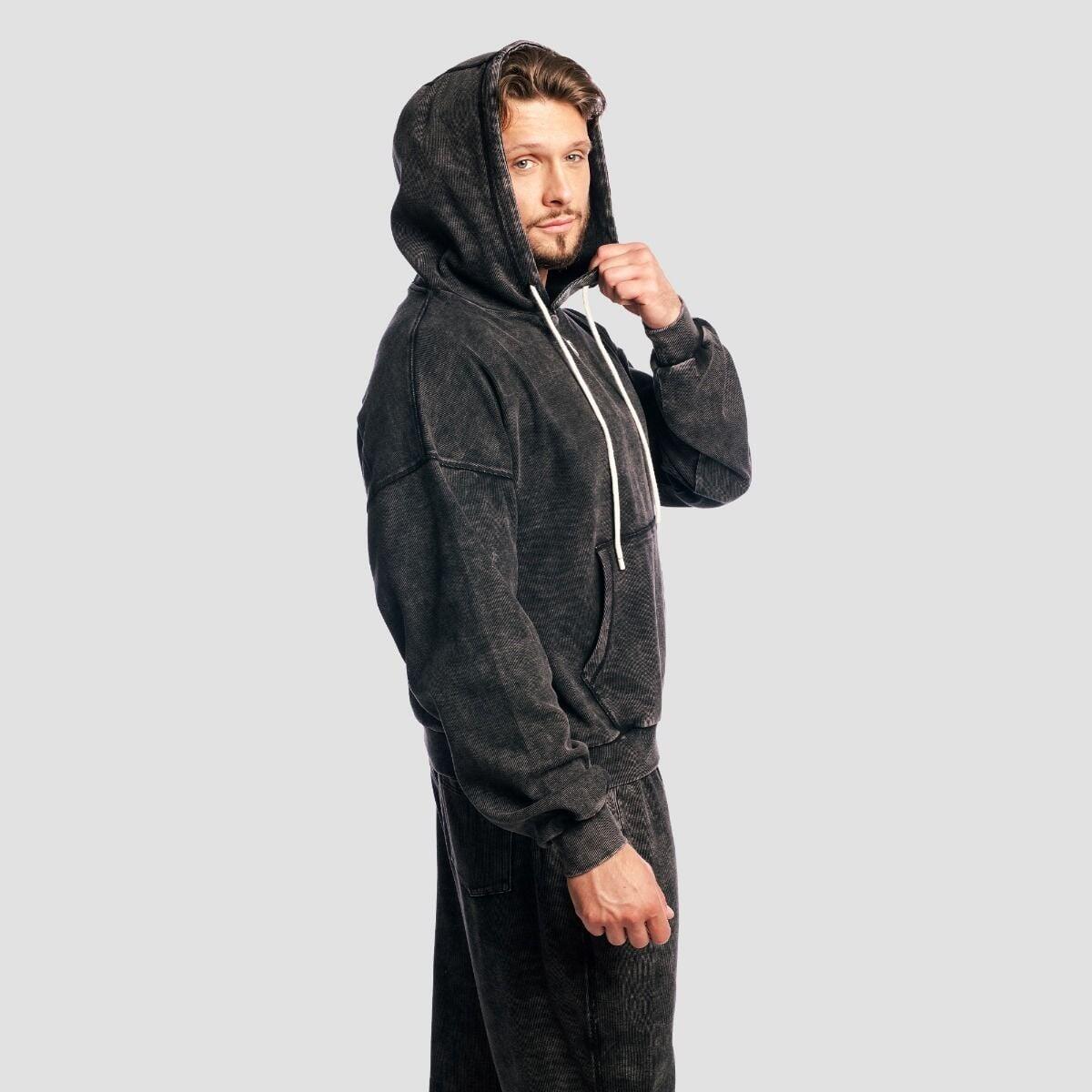 Uomo felpa con cappuccio Black Aura 4/6