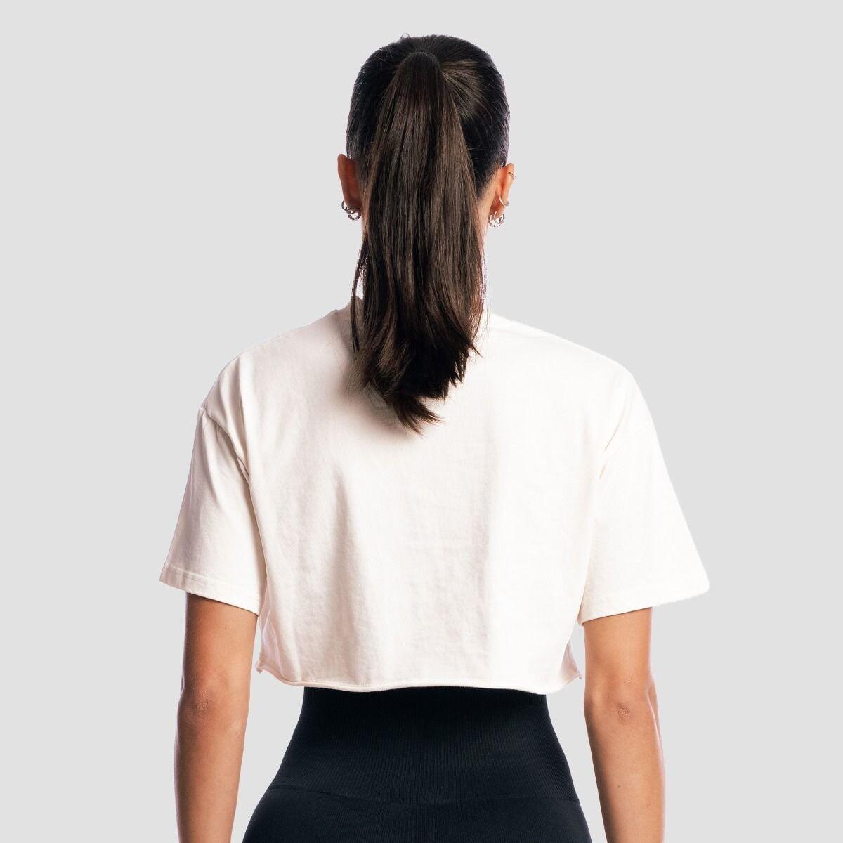 Donna fitness t-shirt stampato Cream GymBabe 3/6