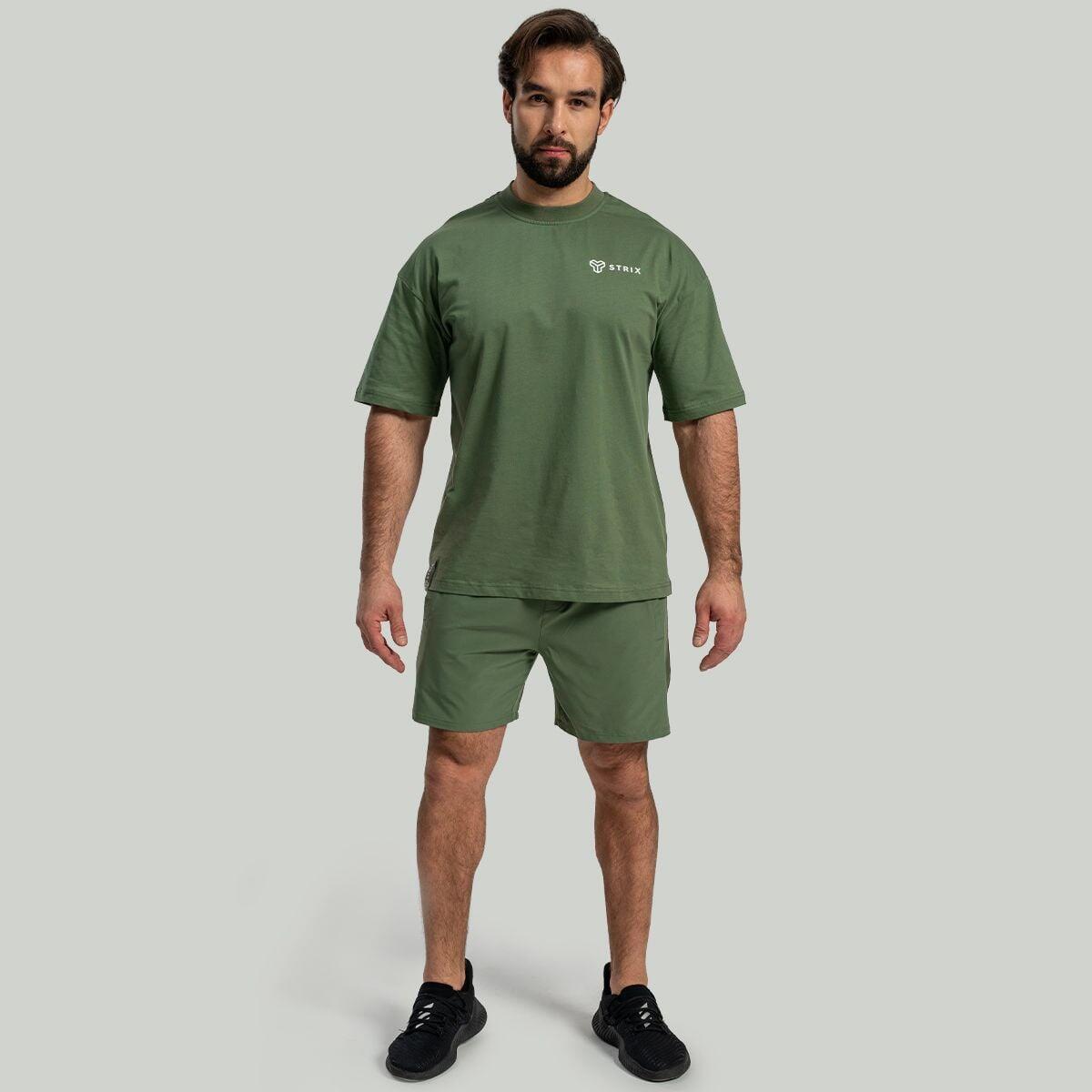 Uomo t-shirt cotone verde 4/5