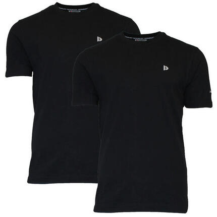 Lot de 2 t-shirts homme Vince, col rond, 100 % coton