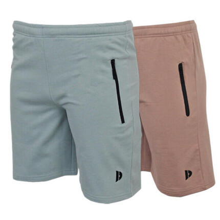 Lot de 2 shorts de jogging Nick pour homme Donnay