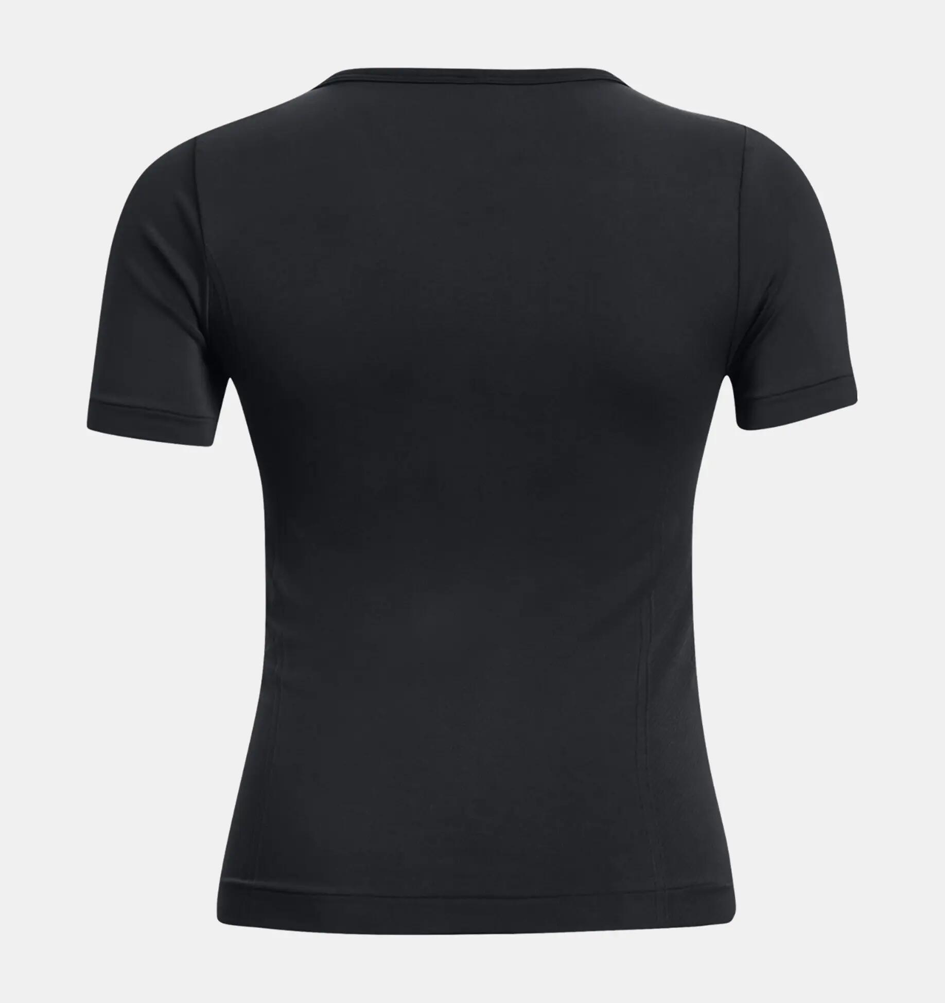 Maglietta Aderente Girocollo Donna Under Armour Vanish Nero 6/6