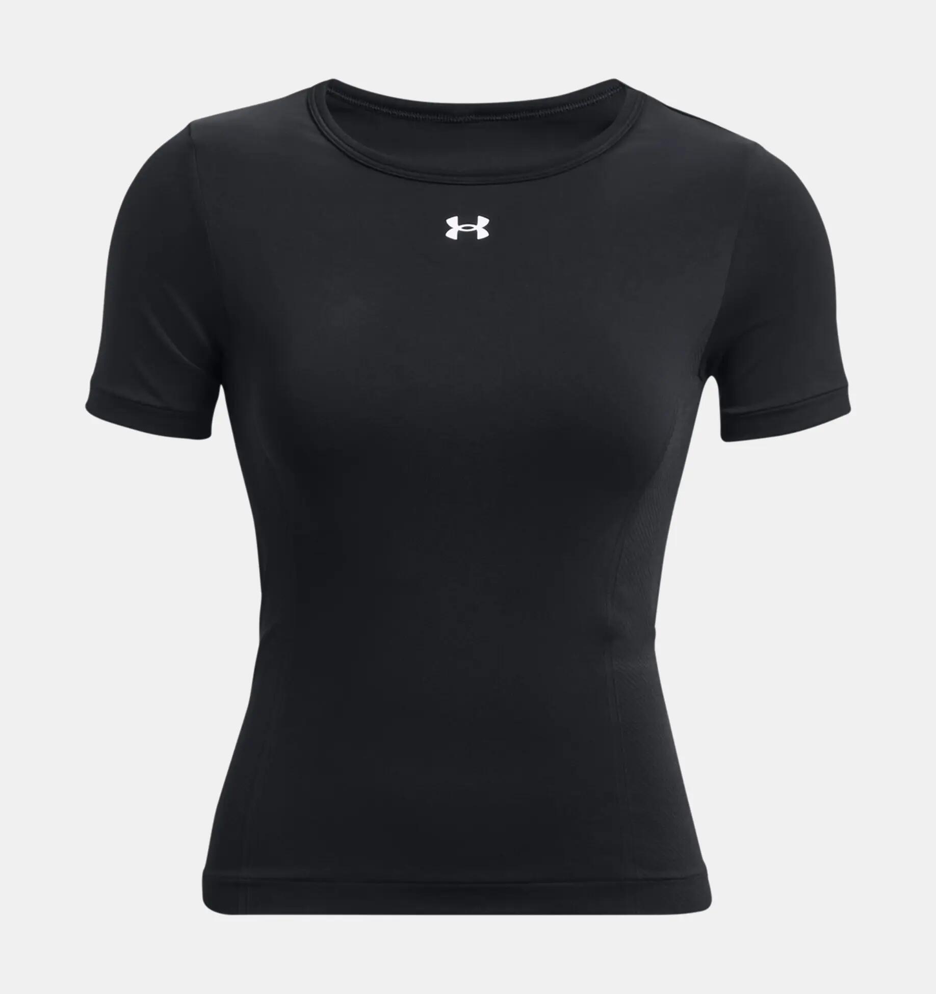Maglietta Aderente Girocollo Donna Under Armour Vanish Nero 5/6