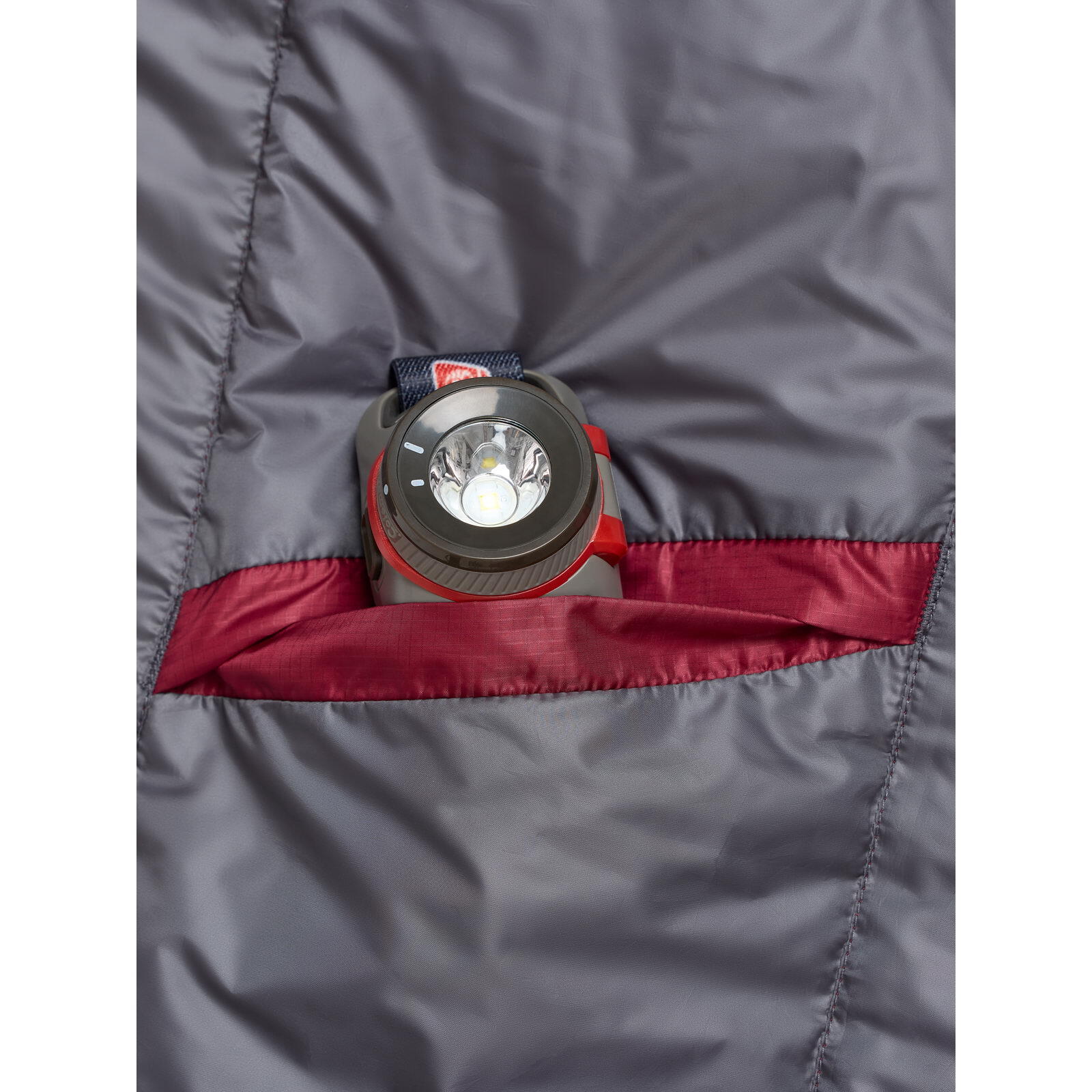 Kunstfaserschlafsack Trestles Elite 50 cosmos red-steel onyx 5/7
