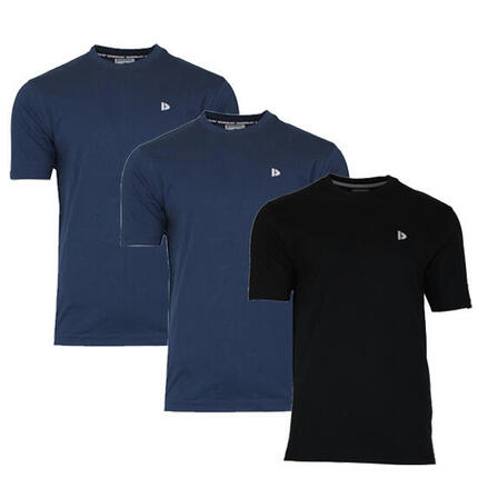 Lot de 3 t-shirts homme Vince, col rond, 100 % coton