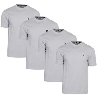 4-pack heren t-shirt vince ronde hals 100% katoen