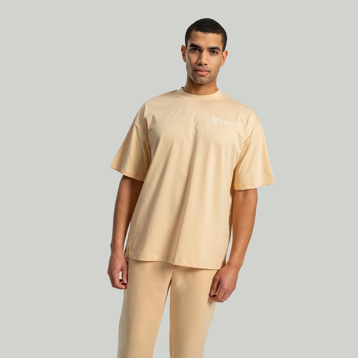 Uomo t-shirt oversize cotone Sandshell 3/6