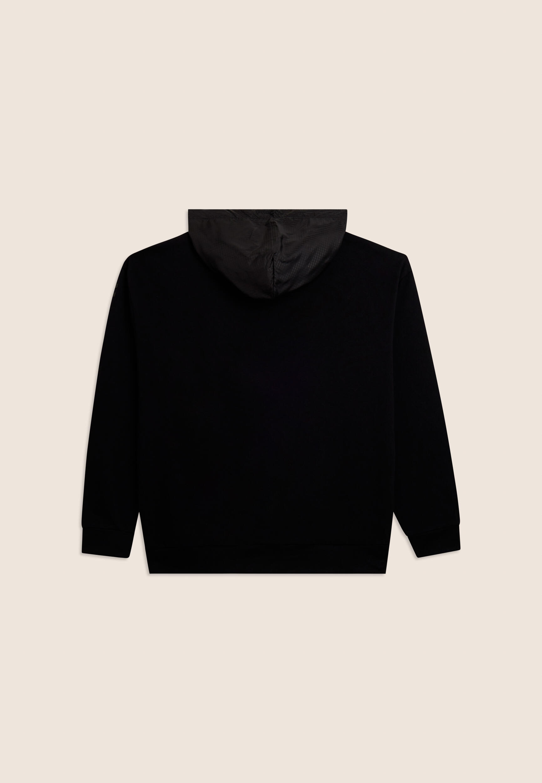 Sweat-shirt à capuche et poche asymétrique ripstop 2/3