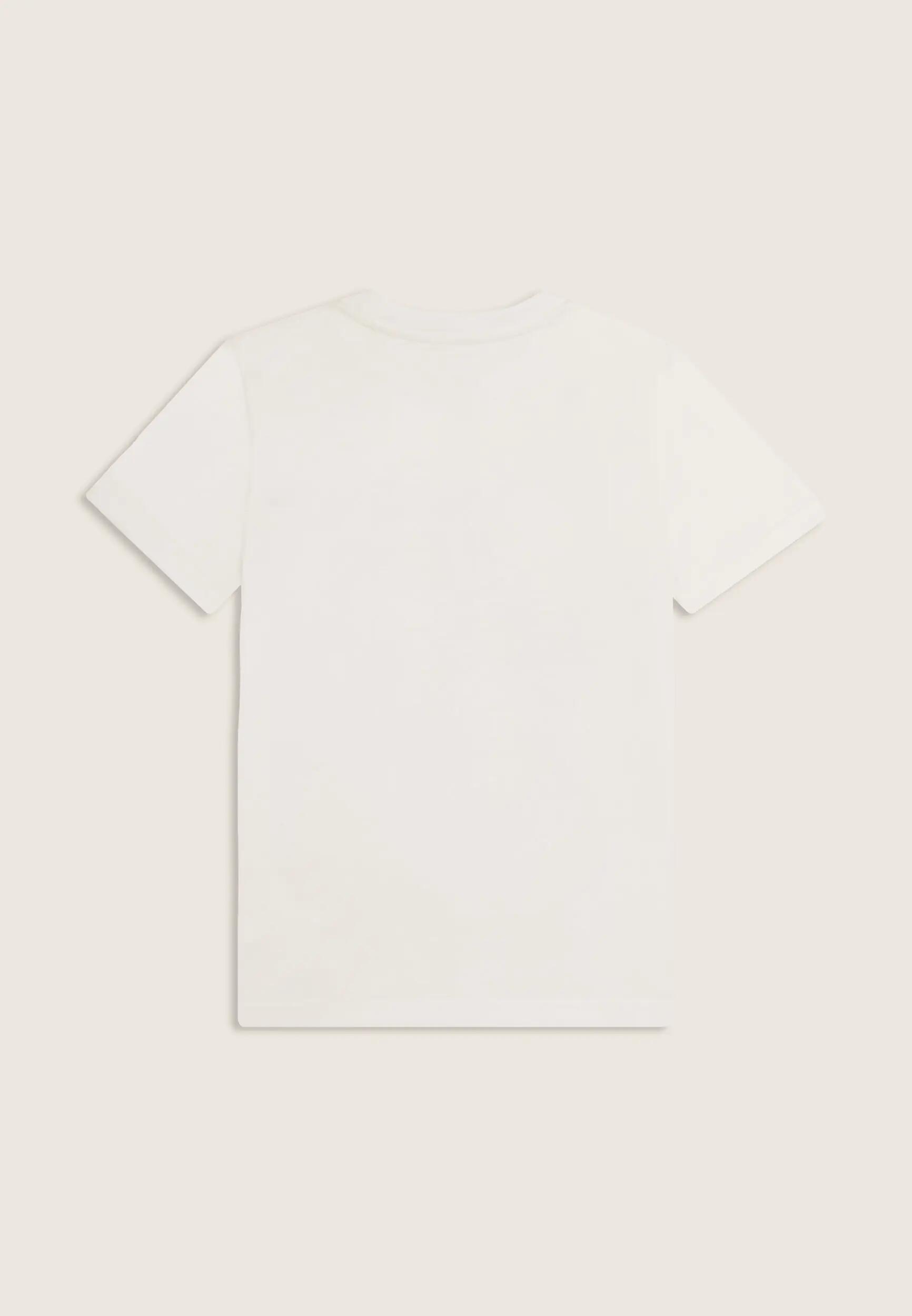 T-shirt Junior à coupe classique avec grand logo du « bonhomme » en dentelle et 2/3