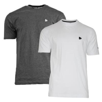 2-pack heren t-shirt vince ronde hals 100% katoen