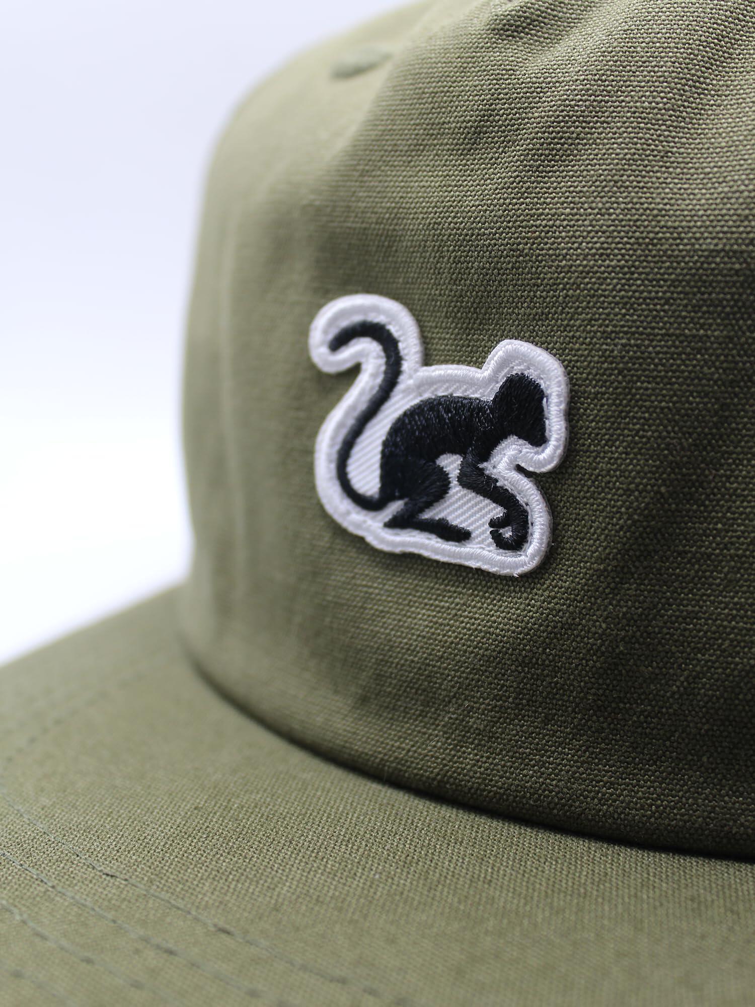 Casquette 5P unisexe - Coton bio - Taille unique (Vert) 2/6