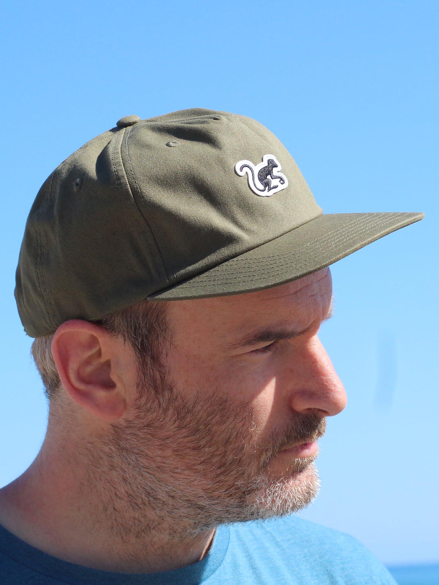 Casquette 5P unisexe - Coton bio - Taille unique (Vert) 6/6