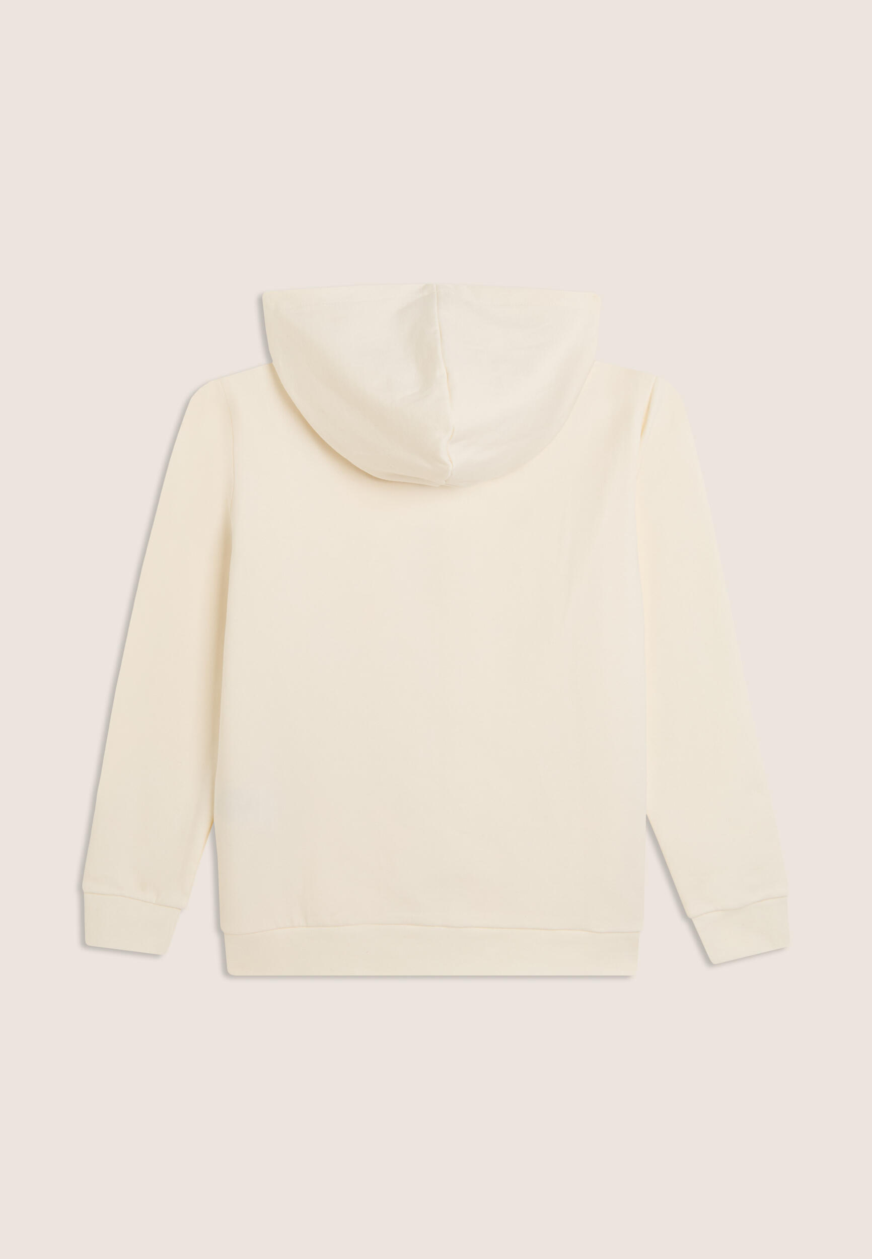Sweat-shirt Junior à capuche avec zip intégrale et logo en caoutchouc 2/3