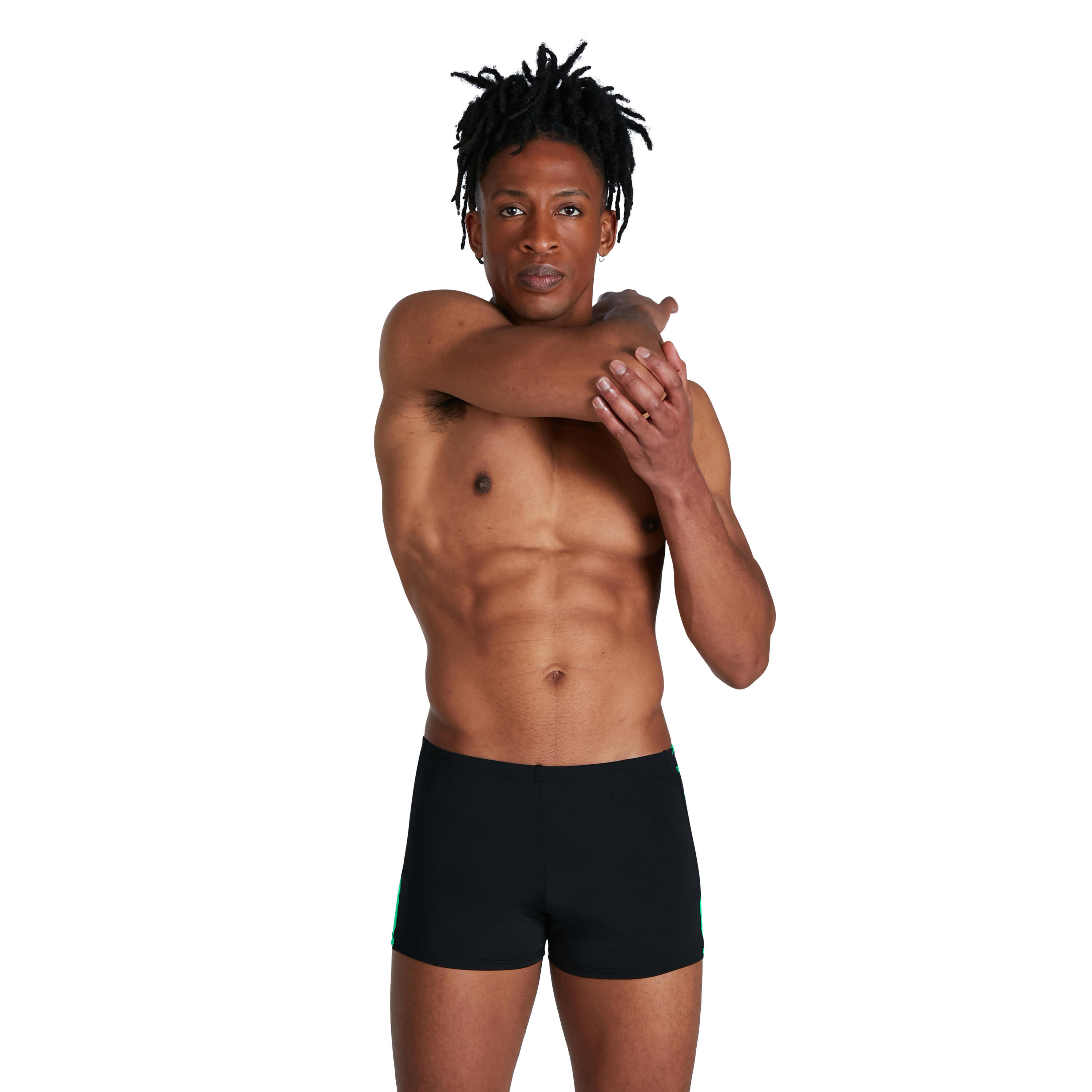 Szorty kąpielowe Speedo BOOM LOGO SPLICE SHORT 3/4