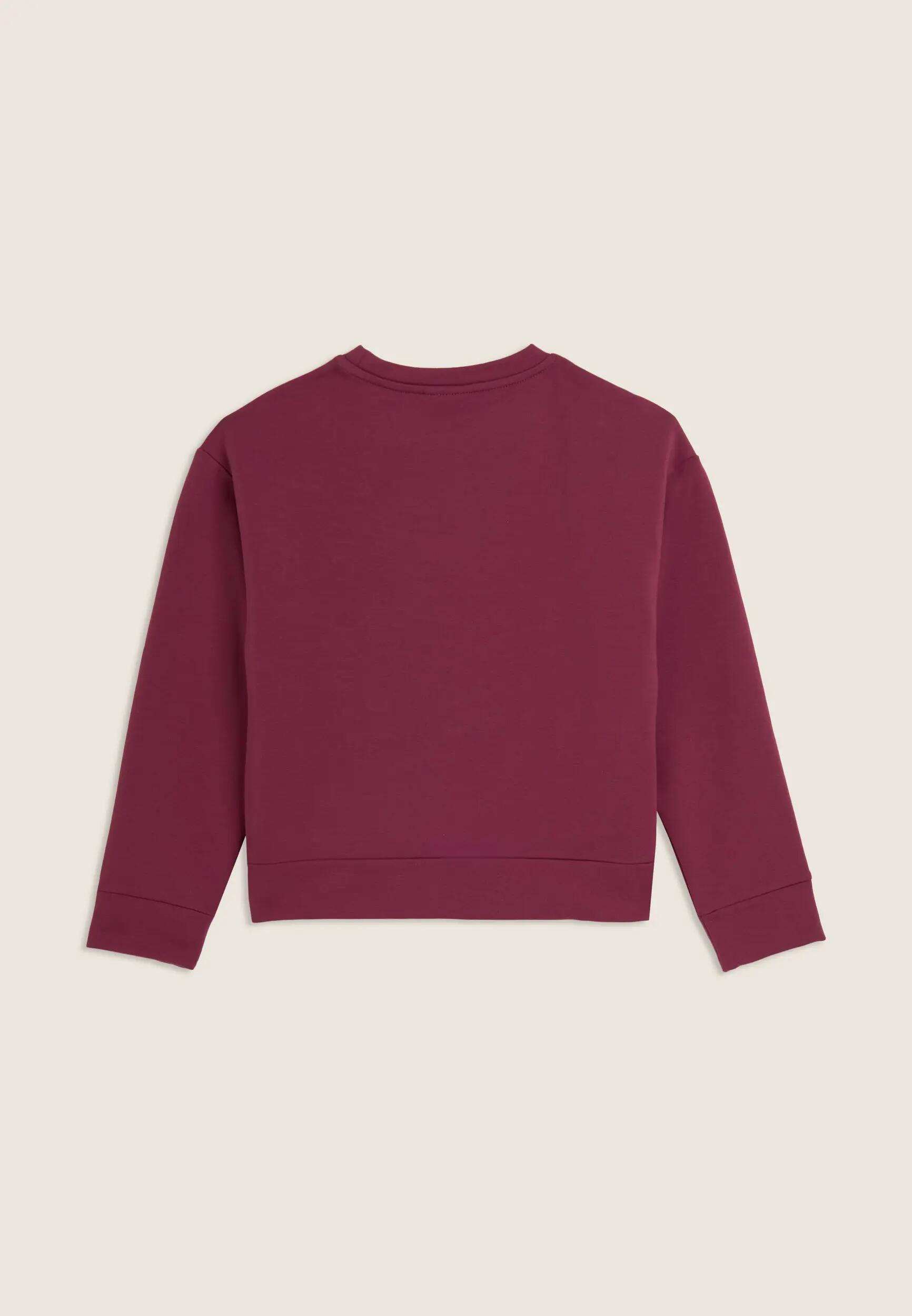 Sudadera junior de escote redondo con gráfico «FREDDY MOVE» en strass 2/3