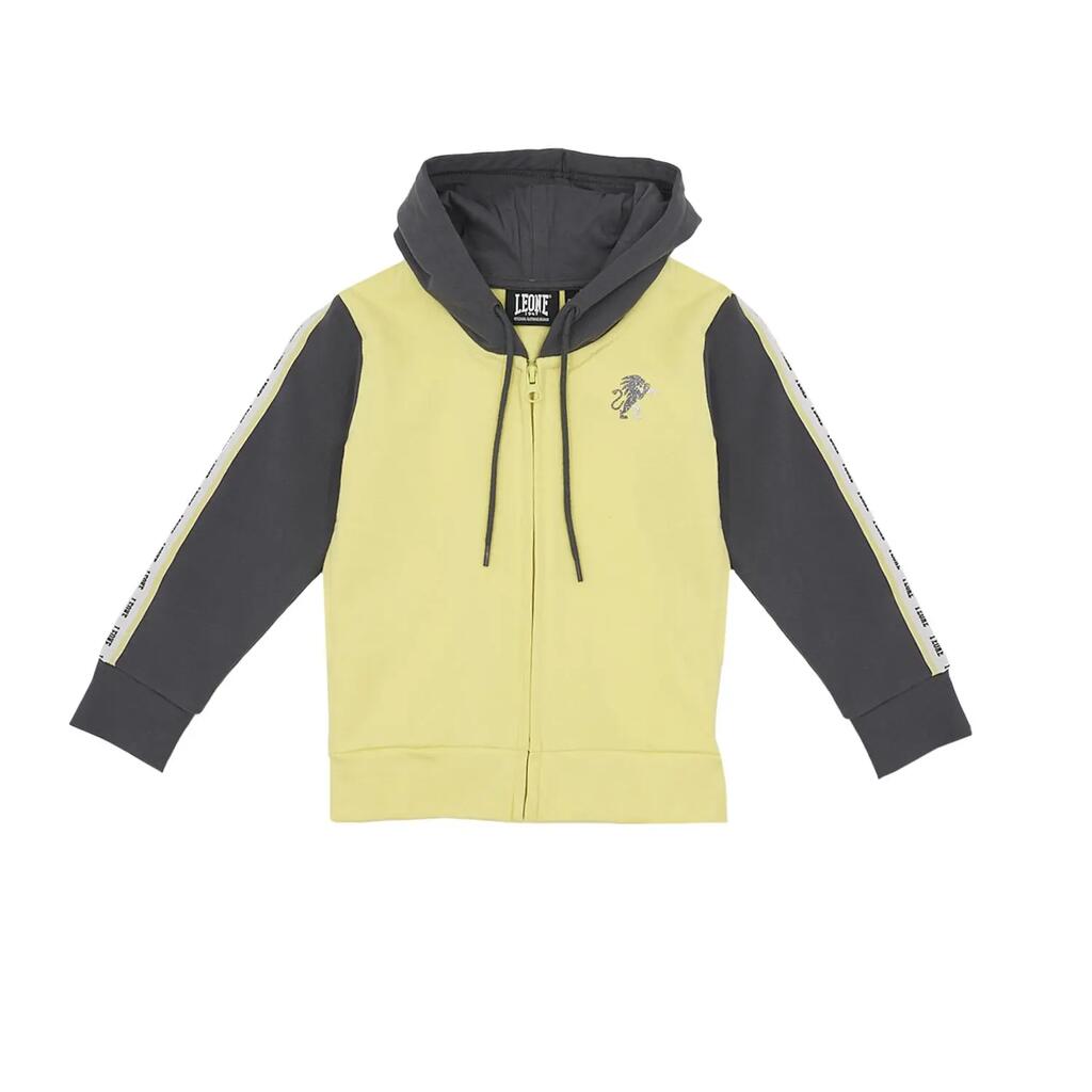 Girls' Basic Hoodies with Vertical Stripes