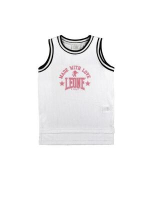 Canotta da bambina in cotone Leone Shiny