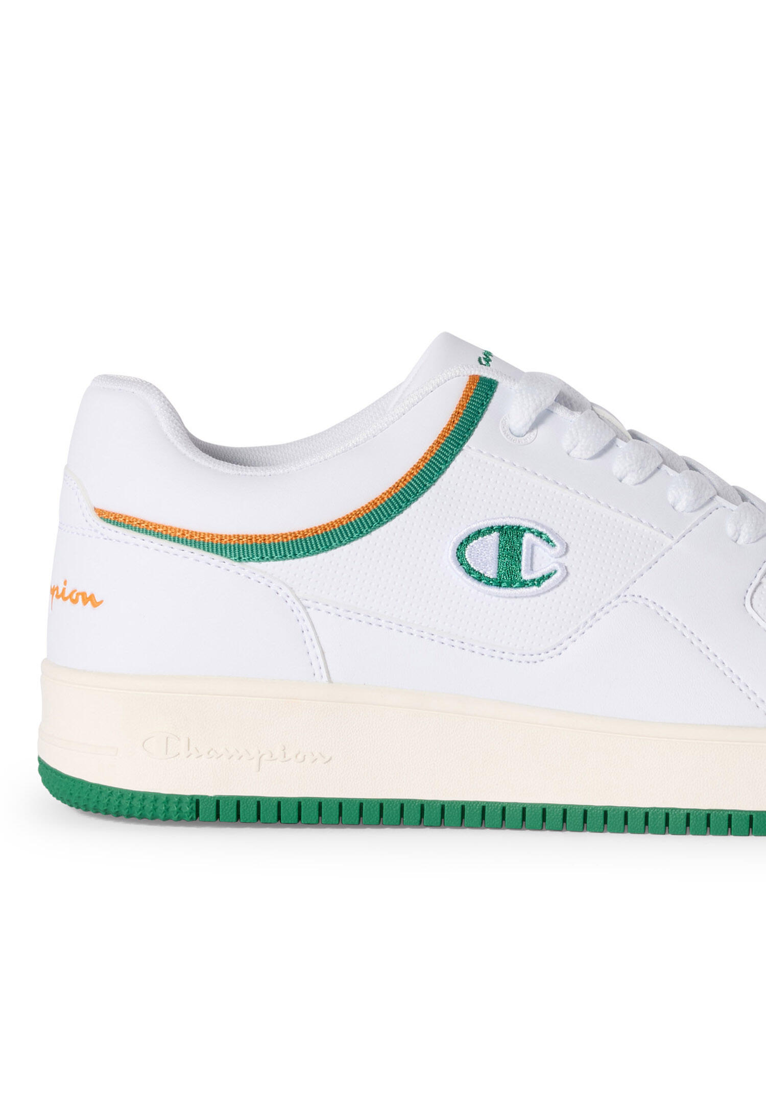 Champion RD 18 LOW Herren Sneaker S21905-CHA-WW048 WHT/FOLI/ONH 3/5