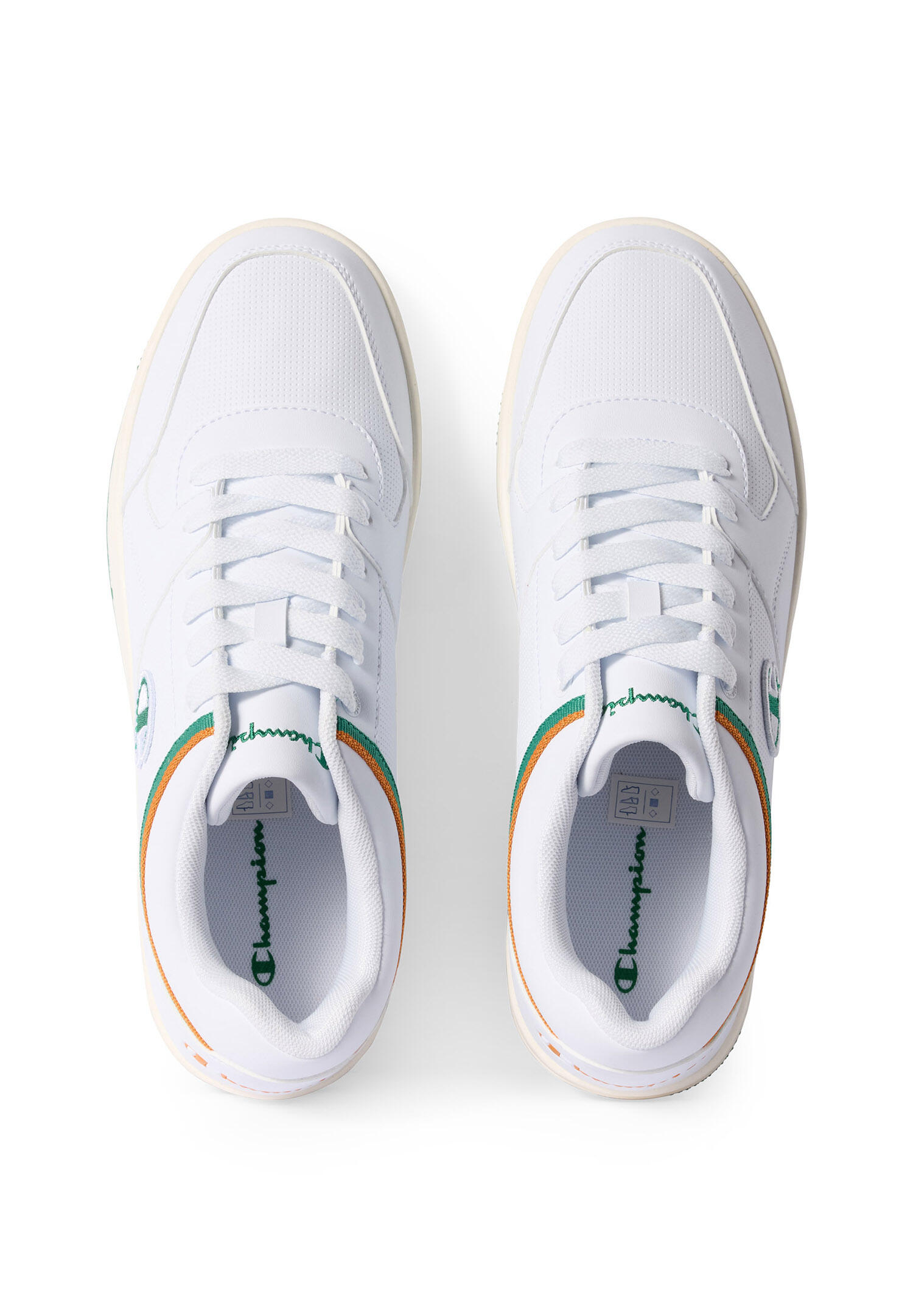 Champion RD 18 LOW Herren Sneaker S21905-CHA-WW048 WHT/FOLI/ONH 5/5