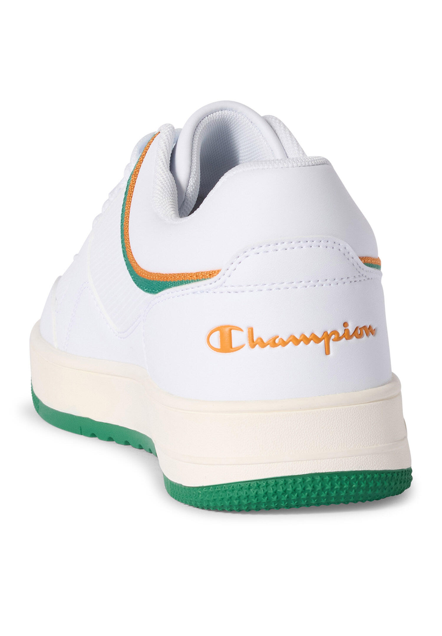 Champion RD 18 LOW Herren Sneaker S21905-CHA-WW048 WHT/FOLI/ONH 4/5