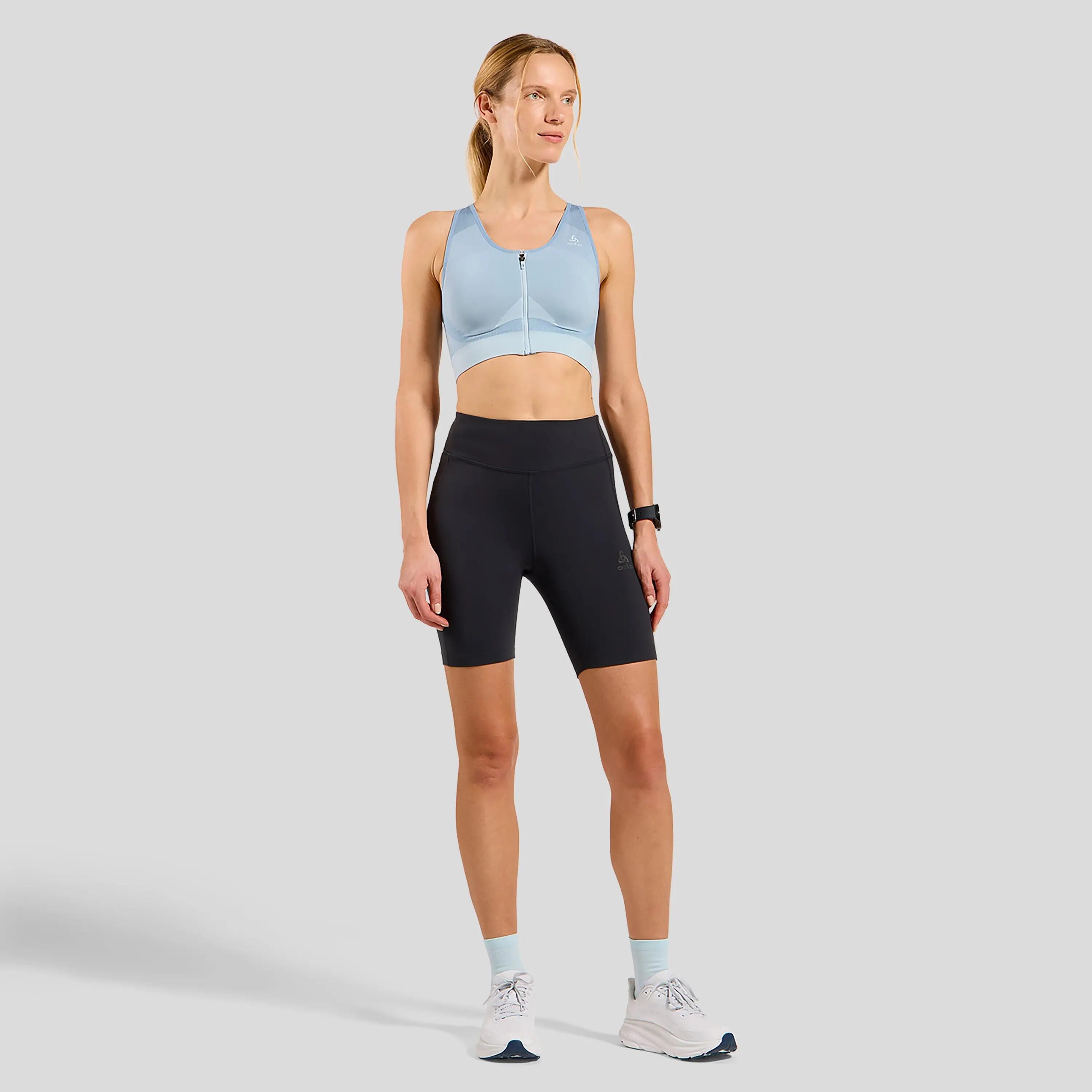 Reggiseno sportivo Seamless con zip a sostegno elevato ODLO 3/5