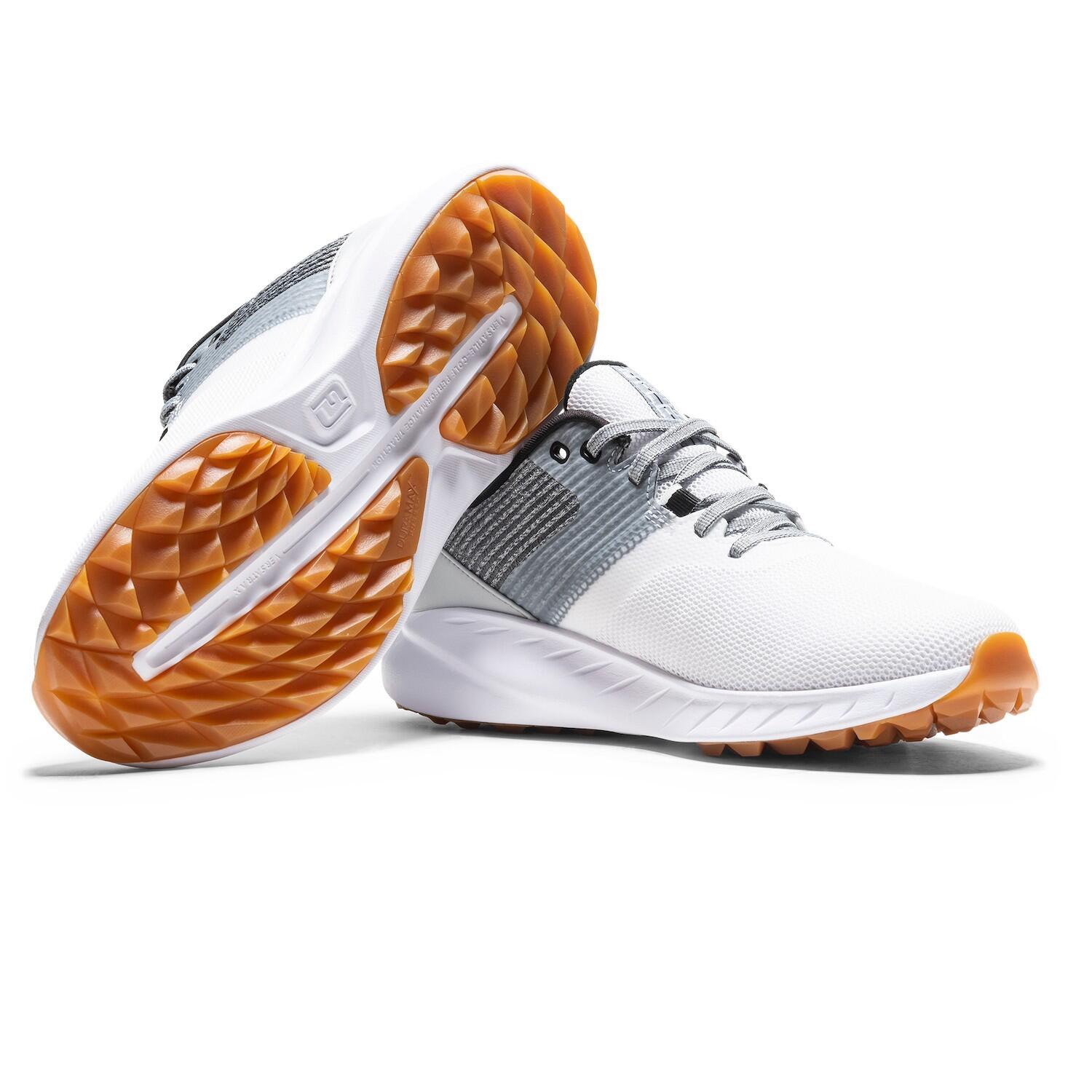 Footjoy Golf schoenen voor vrouwen, wit en grijs 5/6