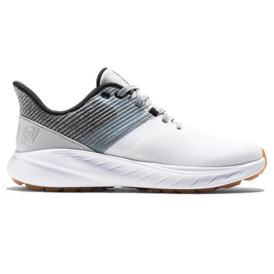 Chaussures de golf Footjoy Flex pour femmes, blanches et grises