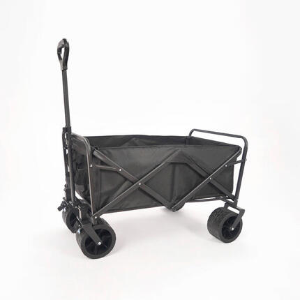 Devessport Chariot de Plage Pliable avec Roues Tout-Terrain de 8 Pouces, Structu