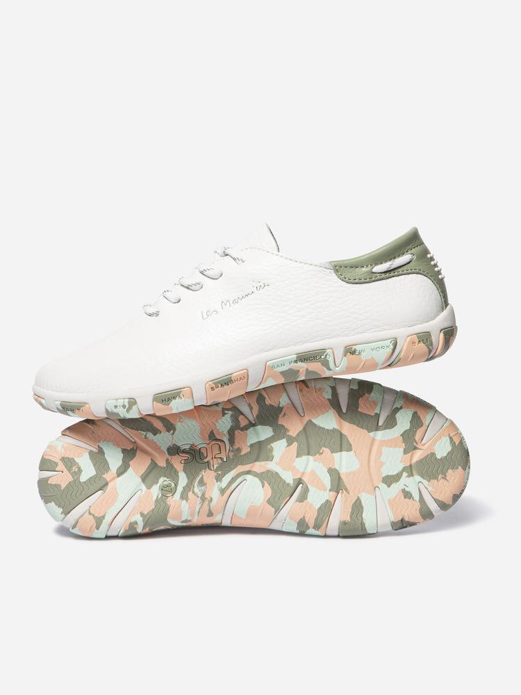 Baskets femme JAZARU Blanc Argile Camo 2/5