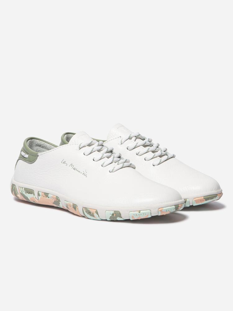 Baskets femme JAZARU Blanc Argile Camo 4/5