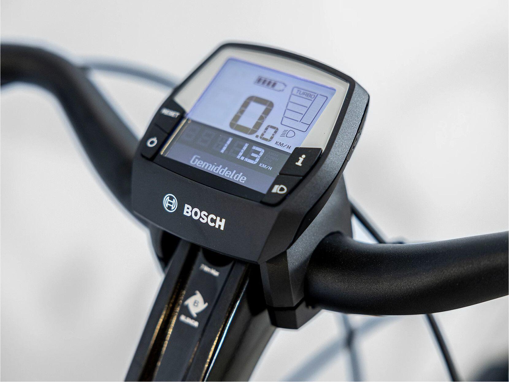 Bicicleta elétrica urbana Trek Verve+ 2 Shimano Acera/Altus 9 V 500 Wh Preta - B 4/7