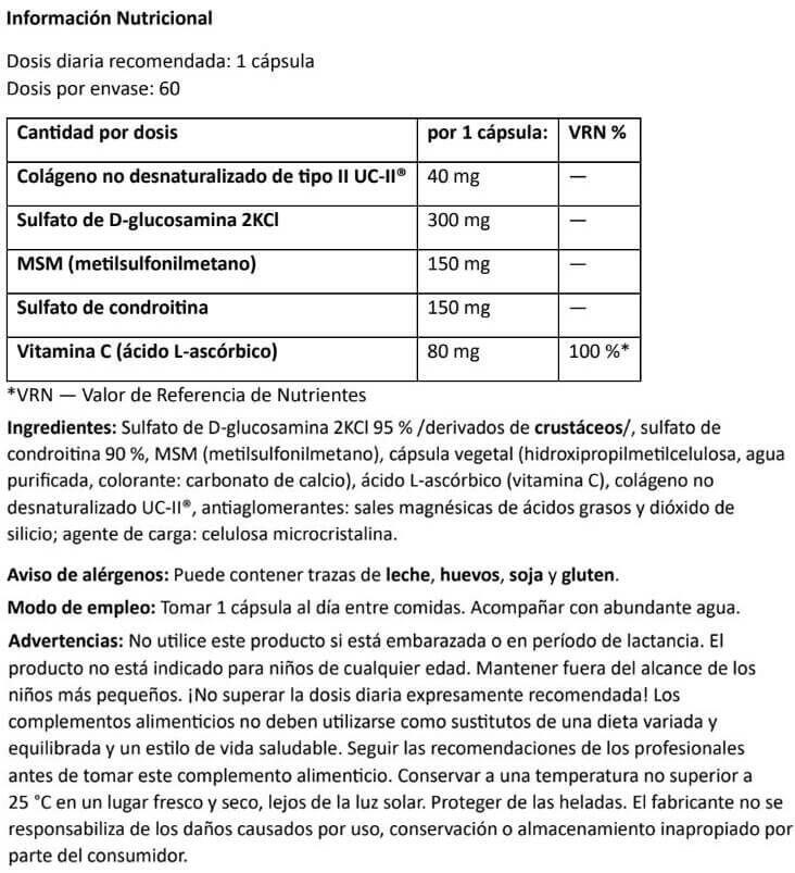 Colágeno ProFlex - 60 Cápsulas Amix Nutrition 2/3