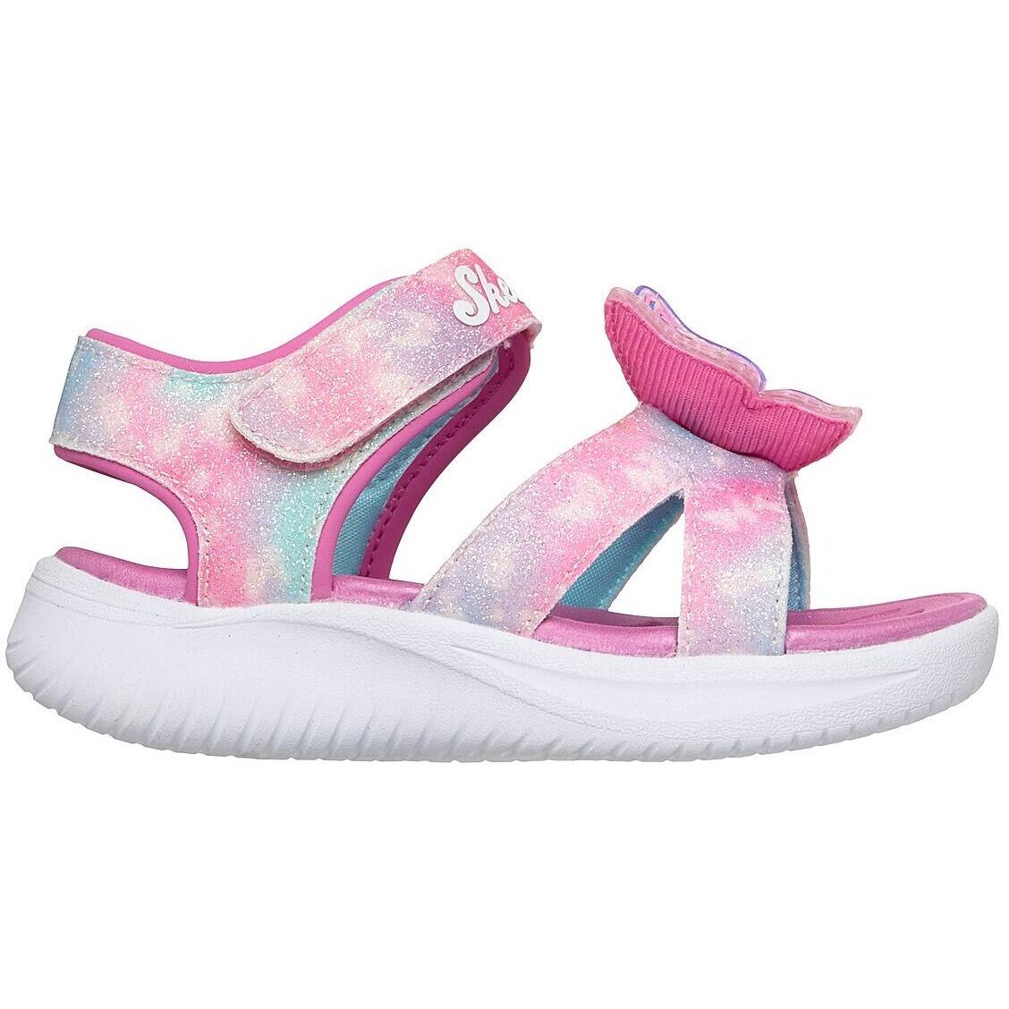 Sandali Skechers S Lights-jumpsters Sandal Butterfly, Rosa, Bambini 3/5